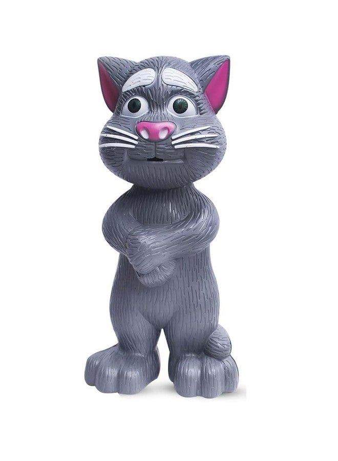 GLAN Talking Tom Cat Toy for Kids Story Telling and Singing Voice Recording Toy for Gifting Multicolour Pack of 1 - Image 1